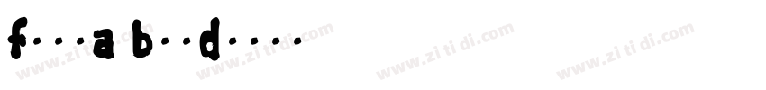 ftura bold字体转换